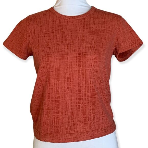 MADEWELL women’s jacquard cross back tie knit Verse top sz XS - Picture 2 of 10